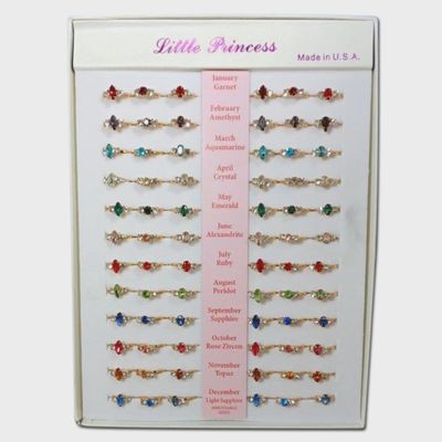 BIRTHSTONE RINGS GOLD (TYVM-11944)