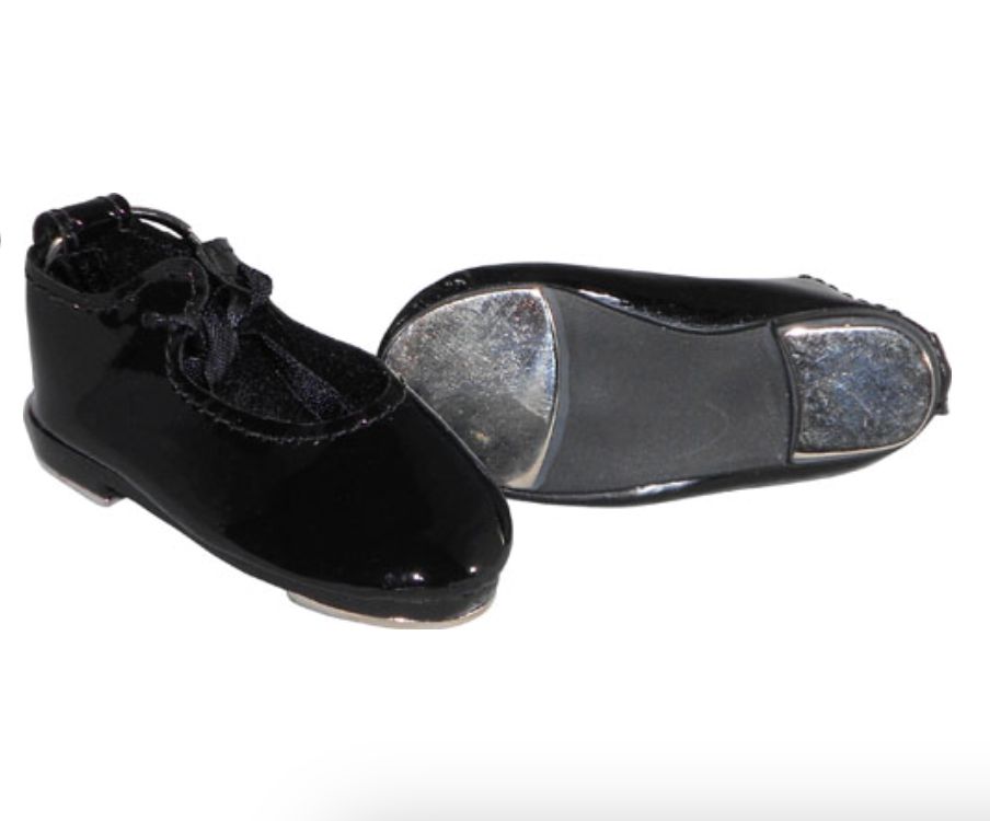 MINI TAP SHOE PATENT (PFP-MTS), Color: BLACK_PATENT