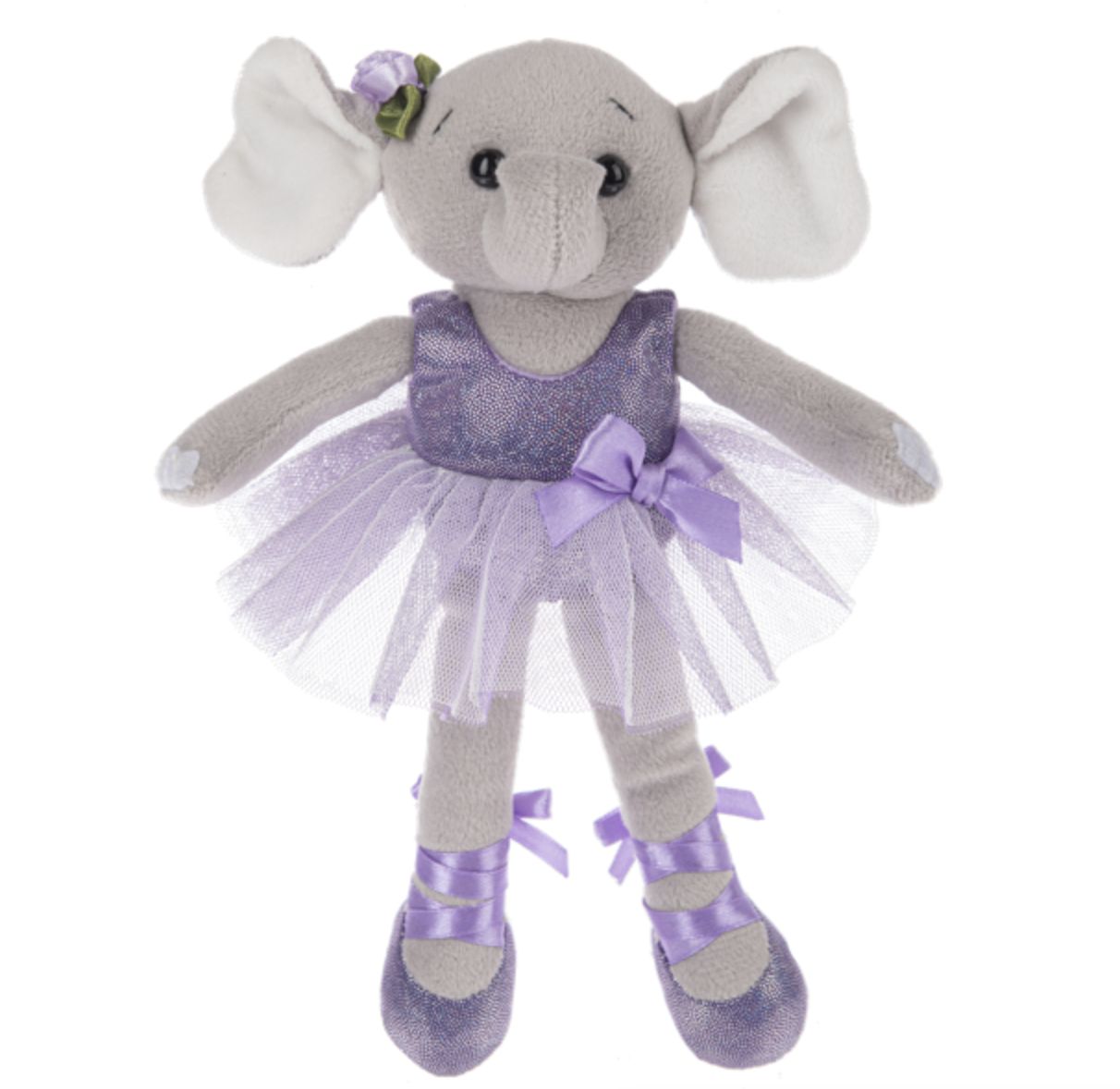STUFFED ANIMAL W/TUTU 9&quot; (G-H15331), Color: ELEPHANT
