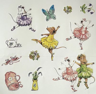 ANGELINA BALLERINA CENTER STAGE BOOK (CJ-4828)