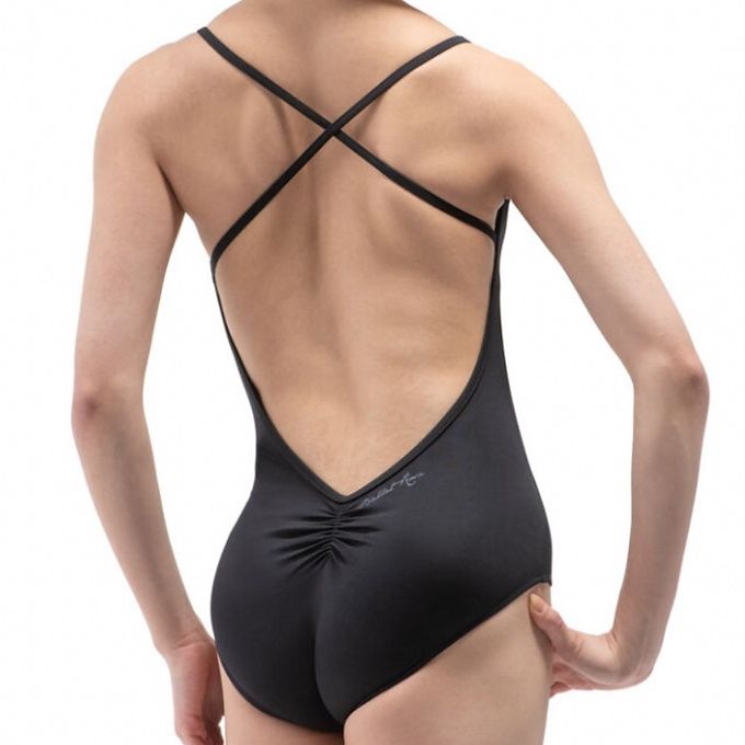 LEO CAMI LOW CUT BACK (BALRO-KAYLA), Color: BLACK, Size: XL