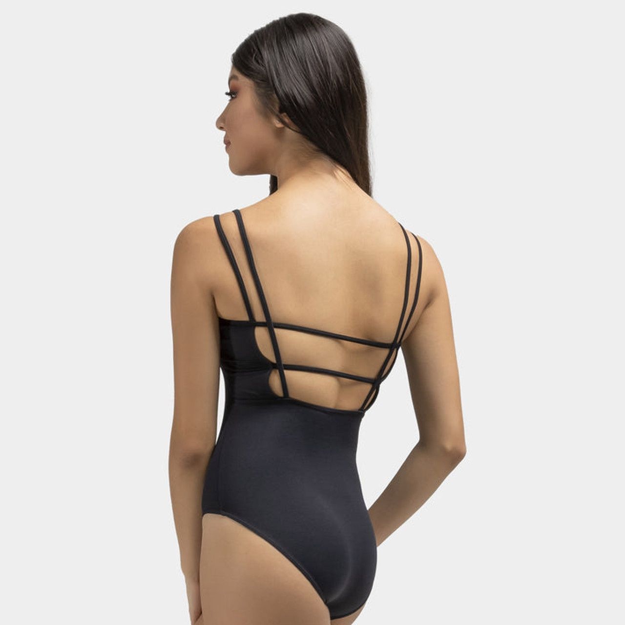 LEO CAMI 2-STRAP STRAPPY BACK &quot;SHAILENE&quot; (SD-RDE2714), Color: BLACK, Size: P