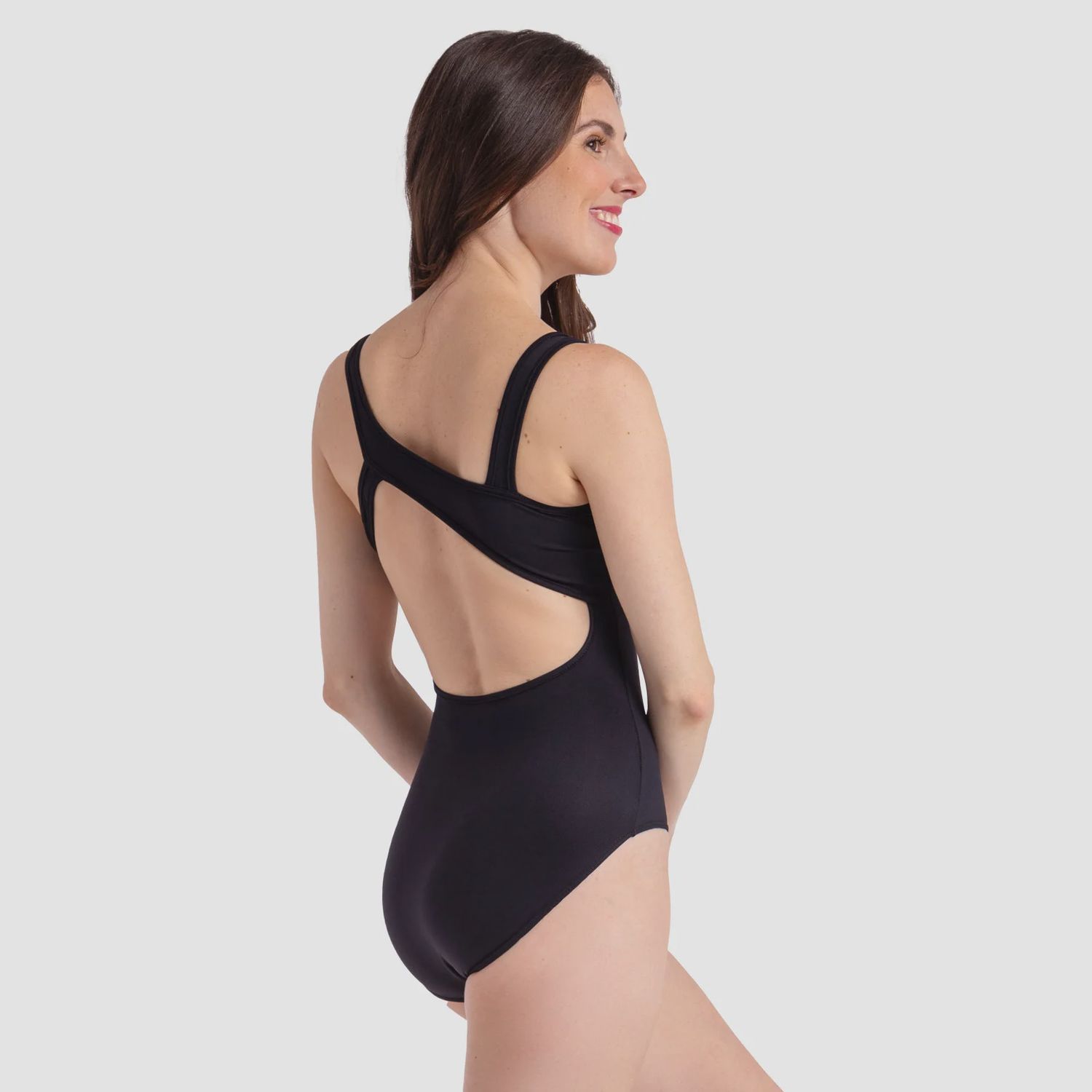 LEO TANK ASYMMETRICAL W/OPEN BACK (SD-TP58), Color: BLACK, Size: P