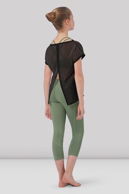 T-SHIRT MESH WITH TIE BACK (B-CZ4202)