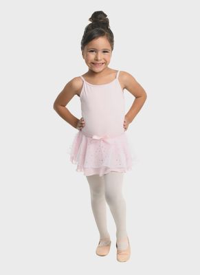 SKIRT CRYSTALS PULL ON DOUBLE LAYER (D-233)