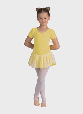 DRESS WITH GLITTER SKIRT (D-293)
