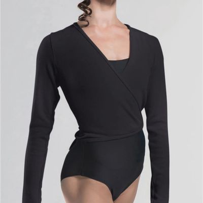 KNIT WRAP TOP CHILD (WM-CARMENC)