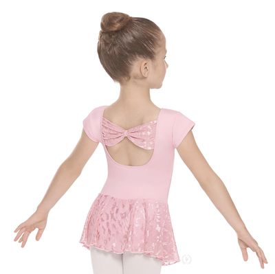 DRESS WITH BOW BACK (E-78285)