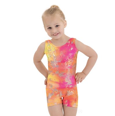 GYMNASTICS BIKETARD FOIL (E-91503C)
