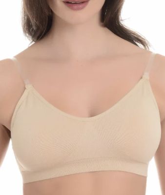 UNDER BRA PADDED WITH CLEAR BACK (QT-333)