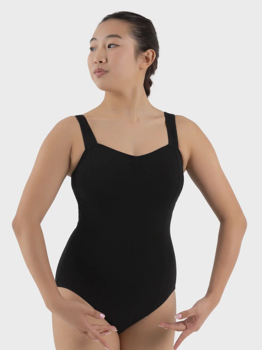 PRINCESS TANK LEO ADULT (C-CC202), Color: BLACK, Size: XS