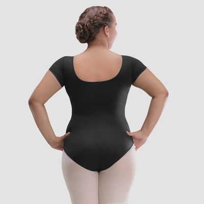 CURVY CAP SLEEVE LEOTARD (SD-SL194)