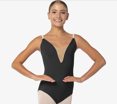 CAMI LEO WITH NUDE MESH INSERT (SD-SL22)