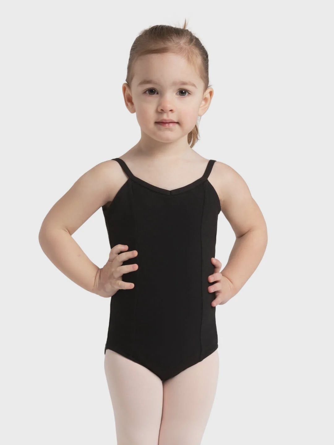 PRINCESS CAMISOLE CHILD (C-CC101C), Color: BLACK, Size: T