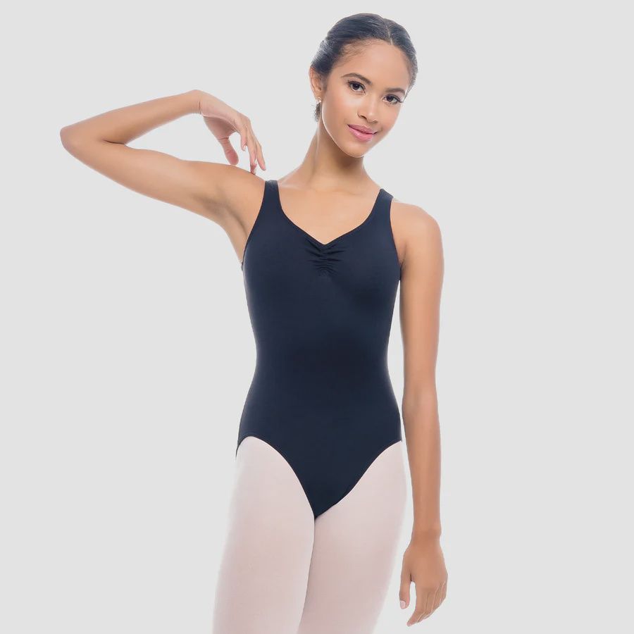 LEO TANK ADJUSTABLE PINCH ADULT (SD-SL06), Color: BLACK, Size: P