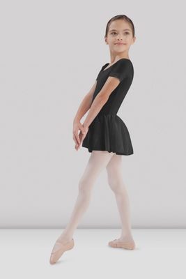 DRESS SHORT SLEEVE SCOOP NECK CHILD (B-CL5342)