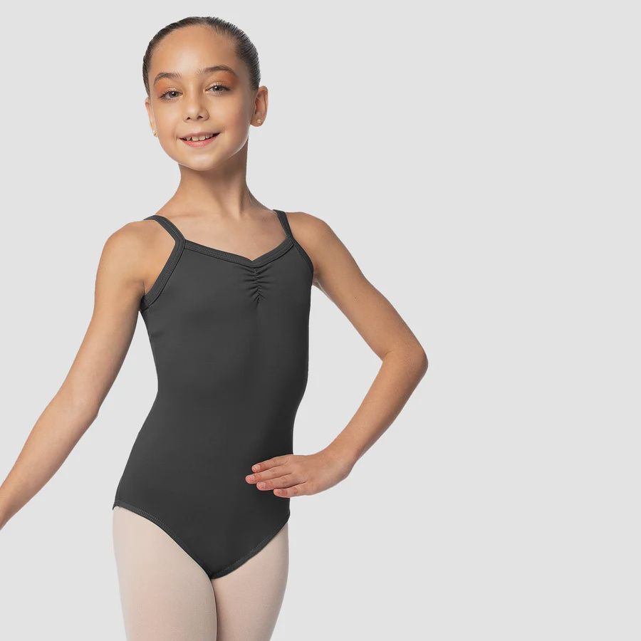 LEO CAMI WITH V-PINCH BACK (SD-SL114), Color: BLACK, Size: 2_4
