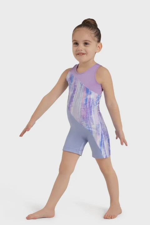 GYM BIKETARD SEASHELL (C-12111C), Color: SEASHELL, Size: T