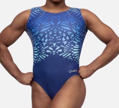 QUATRO GYMNASTICS LEOTARD EMBRACE NAVY