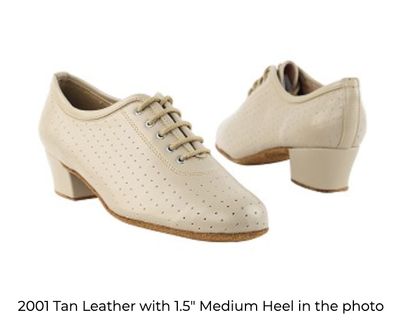 BALLROOM PRACTICE SHOE LACE-UP LADIES (VF-2001)