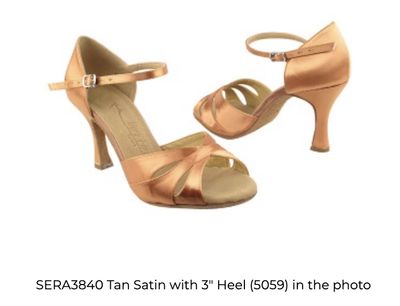 BALLROOM OPEN TOE CROSS FRONT (VF-SERA3840)