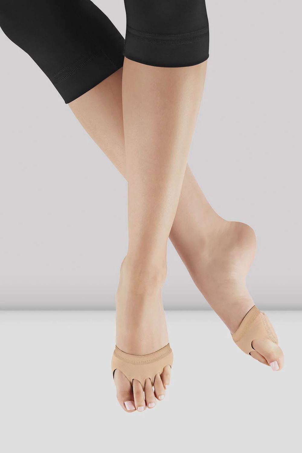NEO-FORM TURNING SHOE 1/2SOLE (B-642L), Color: NUDE, Size: XS