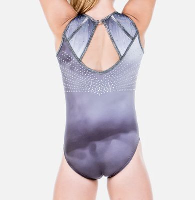 QUATRO GYMNASTICS LEOTARD SPECTRE STEEL