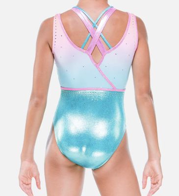 QUATRO GYMNASTICS LEOTARD PRAINE MINT