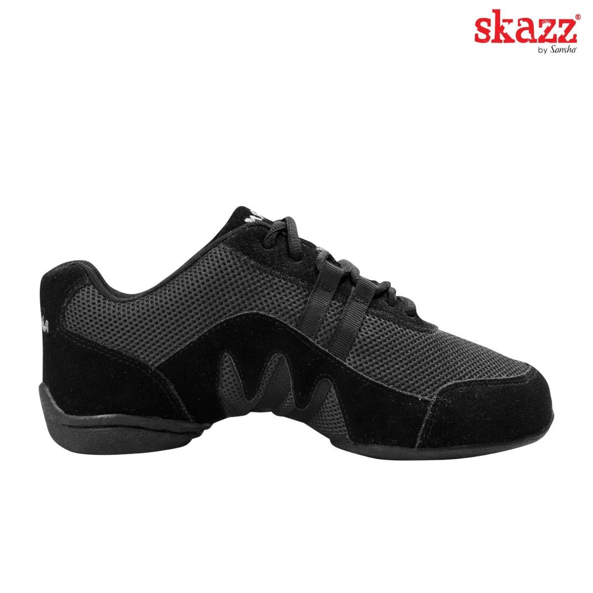 SNEAKER S/S MESH BLITZ 3 (S-S33M), Color: BLACK, Size: 20 (LADIES 14.5)