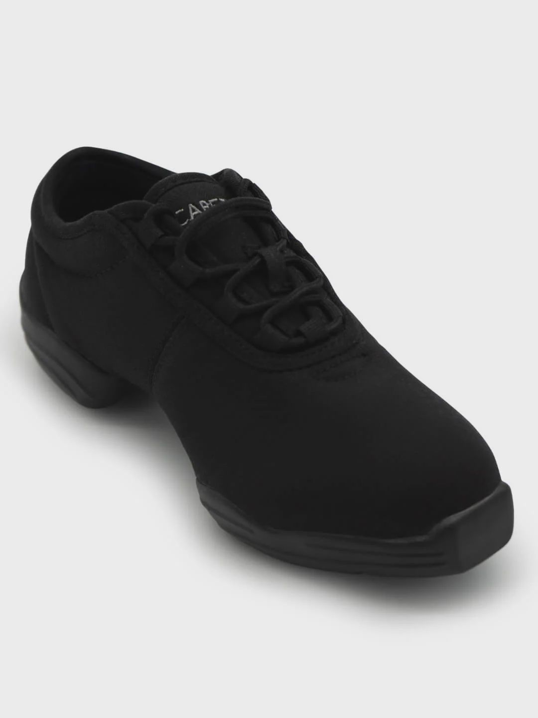 CANVAS DANCE SNEAKER (C-DS03C), Color: BLACK, Size: 12, Width Run: M