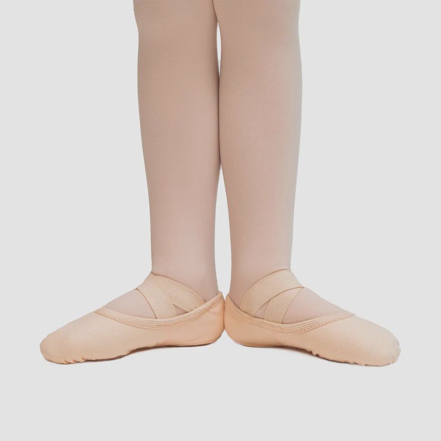 BALLET CANVAS S/S CHILD (SD-SD16S), Color: PINK, Size: 8, Width Run: A