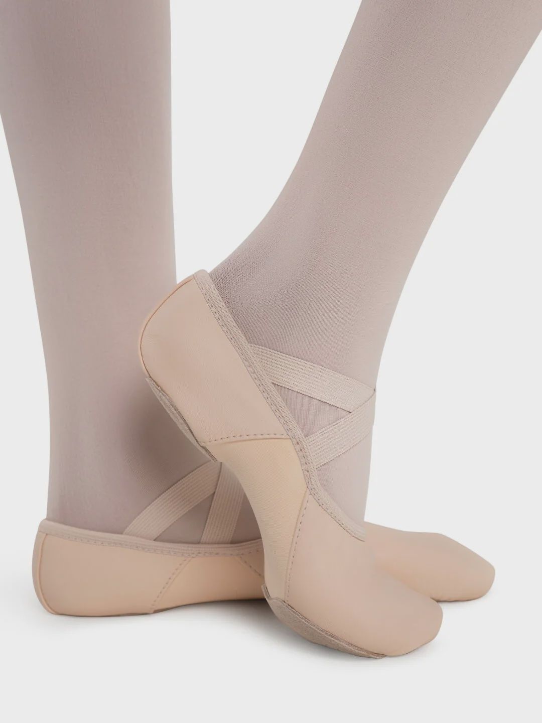 HANAMI S/S LEATHER BALLET (C-2038C), Color: LIGHT PINK, Size: 10, Width Run: M