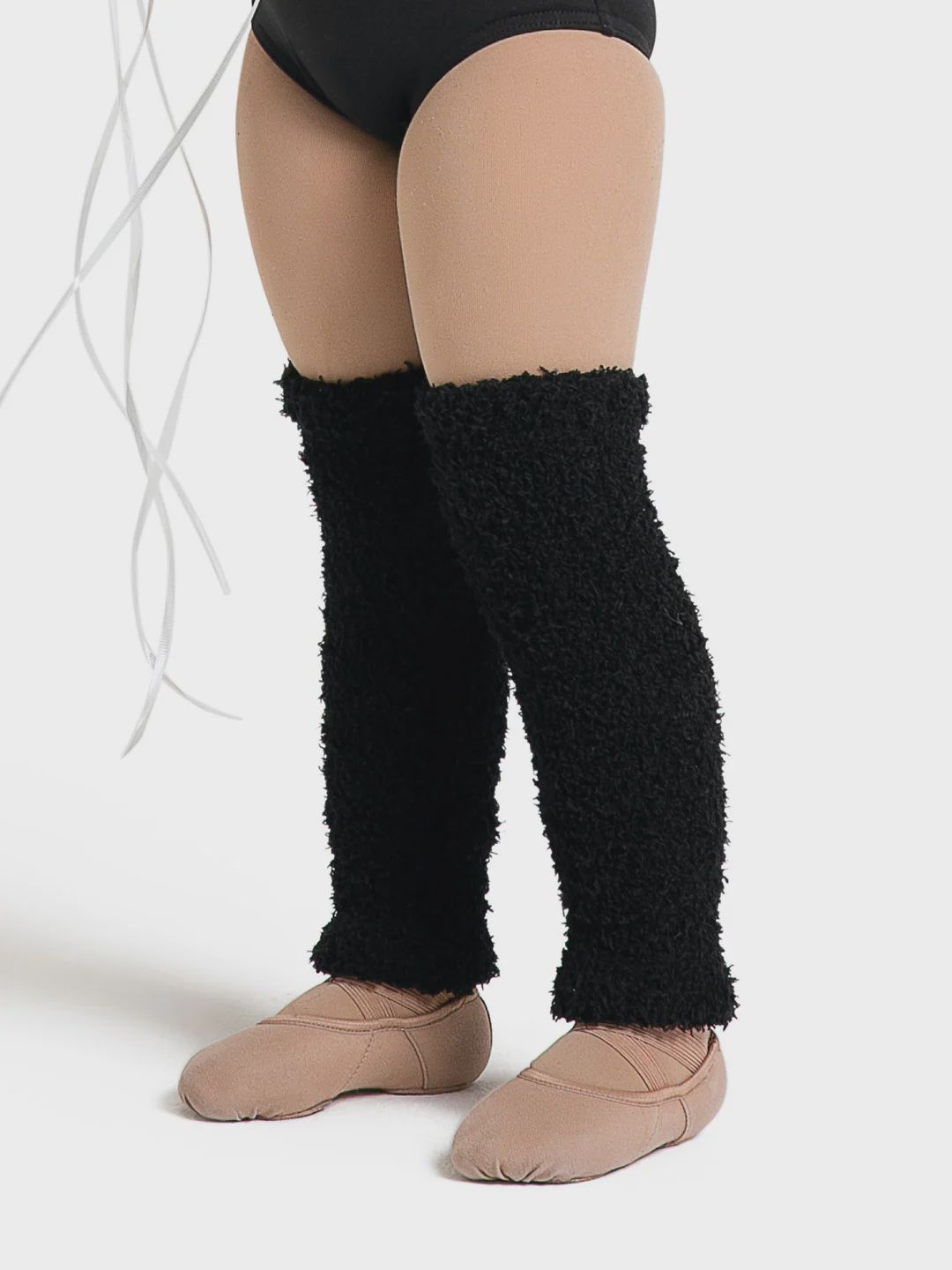 LEGWARMER 12&quot; FUZZY (C-CK10980C), Color: BLACK