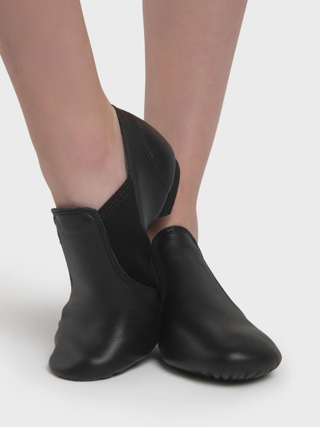 SLIP-ON JAZZ E-SERIES (C-EJ2C), Color: BLACK, Size: 7, Width Run: M