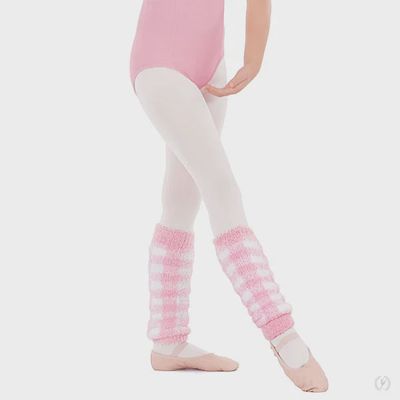 LEGWARMER W/PLAID DESIGN (E-72526C)