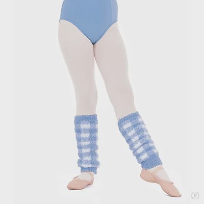 LEGWARMER W/PLAID DESIGN (E-72526C)