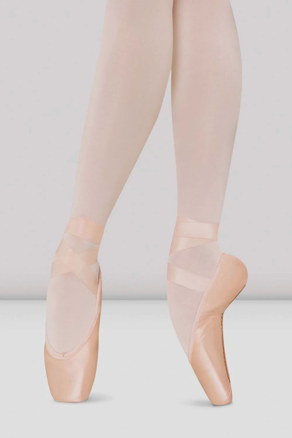 AMELIE SOFT POINTE SHOE (B-102L), Color: PINK, Size: 4.5, Width Run: 1X