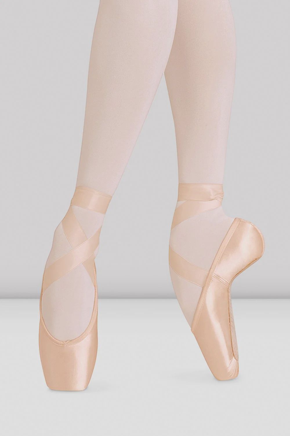 EUROPEAN BALANCE POINTE SHOE (B-160L), Color: PINK, Size: 2, Width Run: 0X