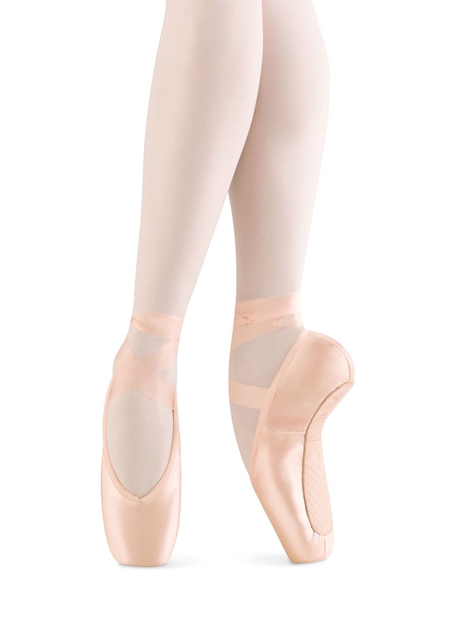 ASPIRATION POINTE SHOE (B-105L), Color: PINK, Size: 1, Width Run: A