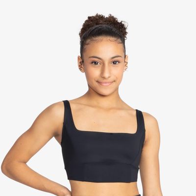 CROP TOP W/SQUARE NECK (SD-SL224)