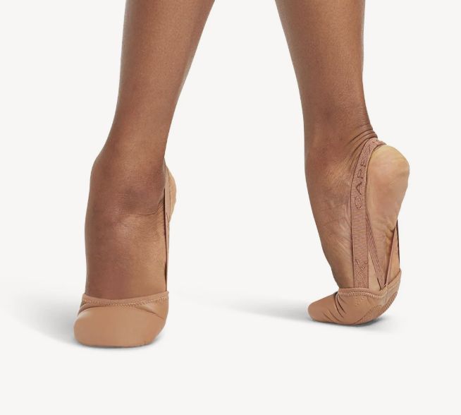 TURNING POINTE LEATHER PIROUETTE (C-H063W), Color: DARK_SUNTAN, Size: XS