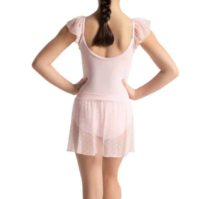 SKIRT PULL ON WITH POLKA DOTS (C-12010C)