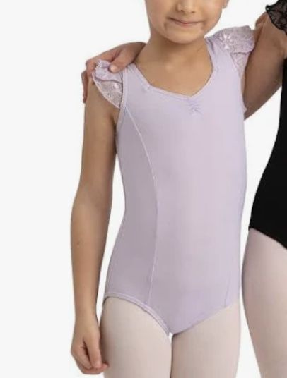 LEO FLUTTER SLEEVE (C-11731C), Color: LAVENDER, Size: 2_4