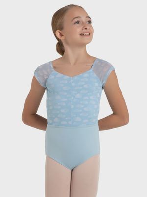 LEO CAP SLEEVE MESH CLOUDS (C-12167C)