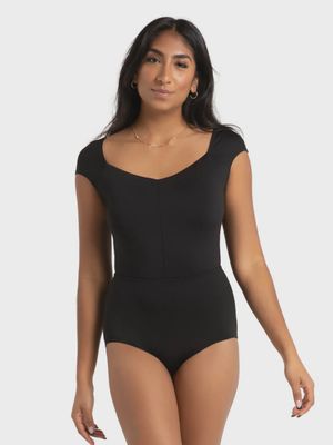 LEO CAP SLEEVE LOW BACK (C-12152W)