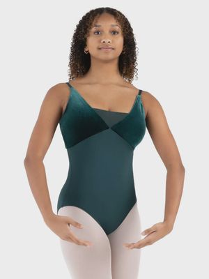 LEO CAMI V-NECK VELVET BUST (C-12230W)
