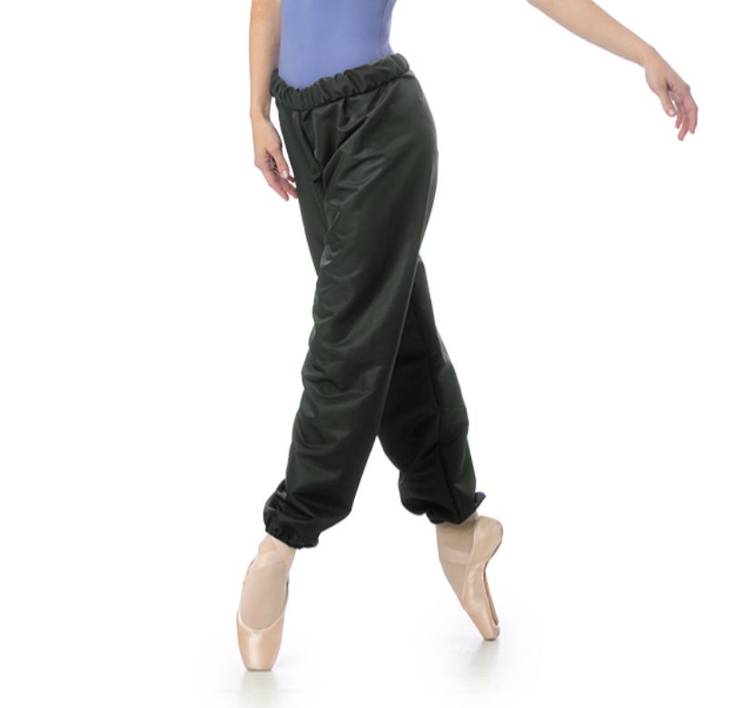 GARBAGE BAG PANTS (GM-WARMUPPANTS), Color: BLACK, Size: P