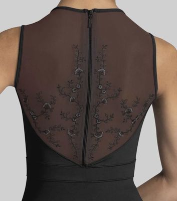 LEO TANK ZIP UP FLORAL BACK (B-L3375)