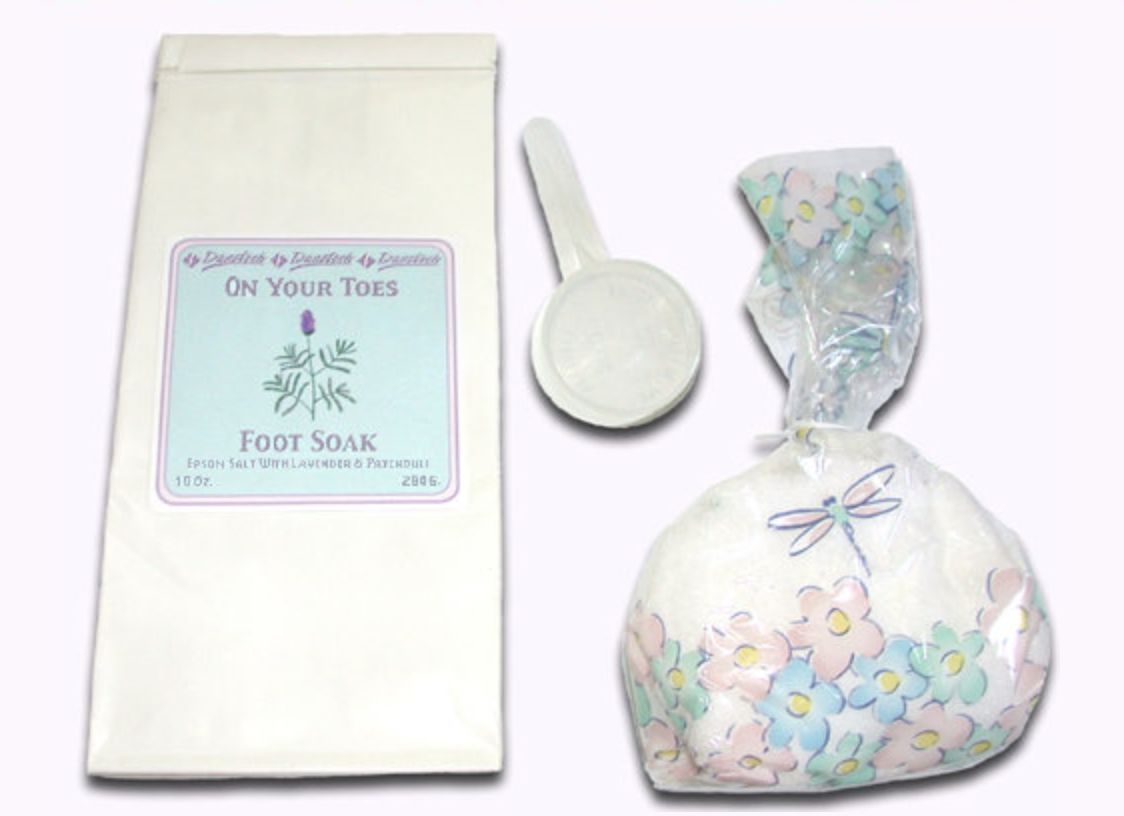 ON YOUR TOES FOOT SOAK 10OZ (DZT-FOOTSOAK), Scent: RELAXING LAVENDER