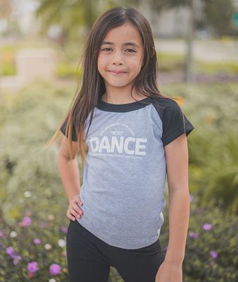 "DANCE" RAGLAN TEE (COV-DAN-RT)